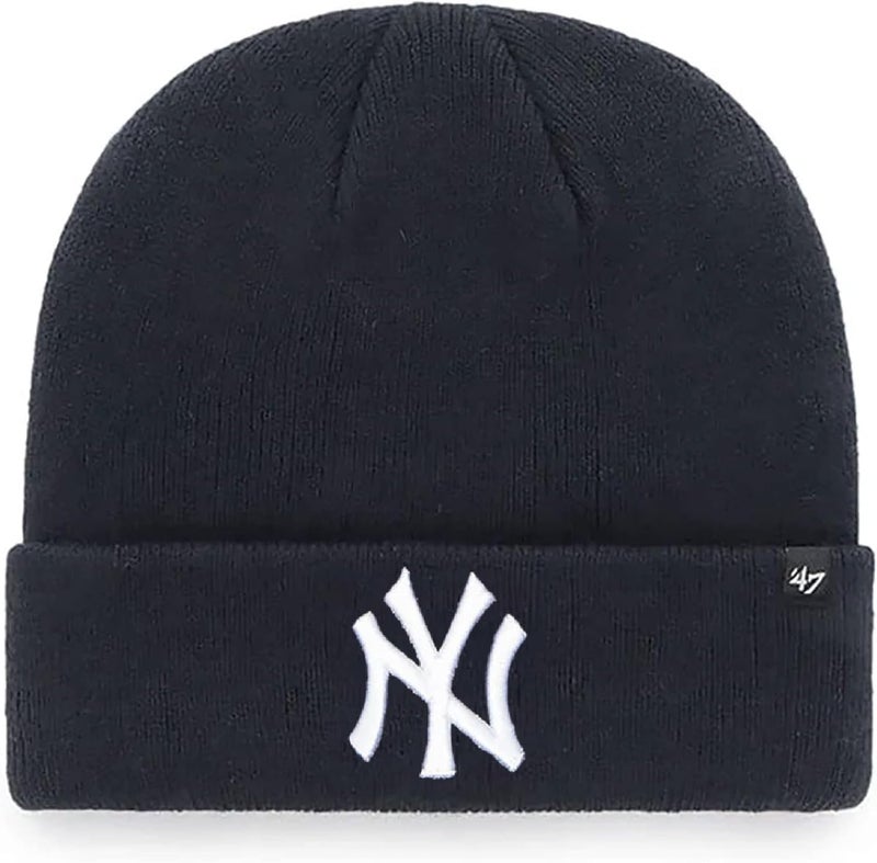 47 ' MLB Unisex-Adult Primary Logo Cuffed Knit Primary Logo Team Color Beanie Hat Cold Weather Hat, One Size - Image 2